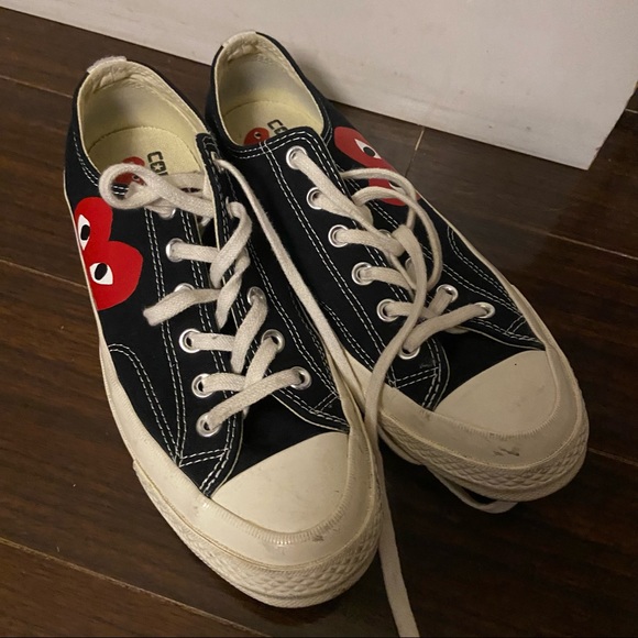 Comme des Garcons Shoes - Converse comme des garçons sneakers play chuck 70